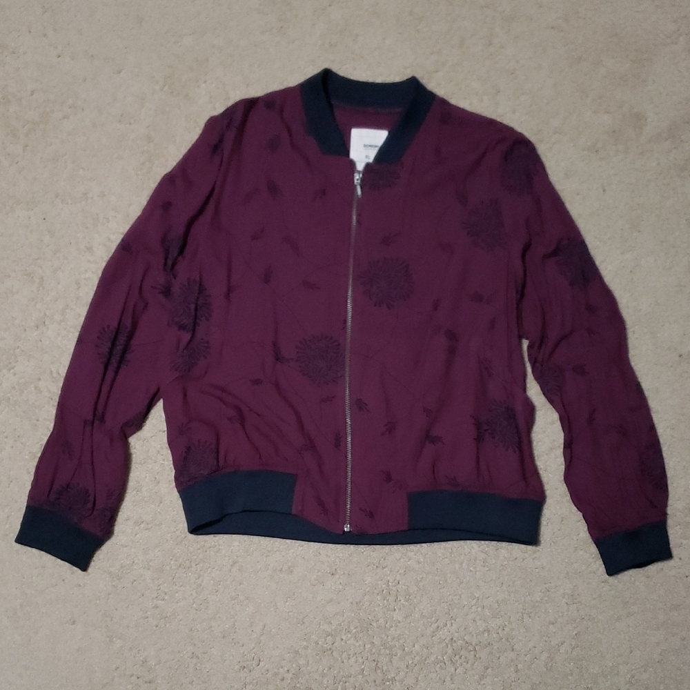 Sonoma Plum Floral Jacket